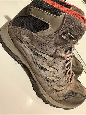Columbia Gray Waterproof Hiking Boots